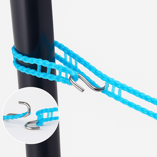 Hook & Hang Windproof Rope Kit 🪝🌬️– Nylon Lines for All-Weather Drying 🌞🏕️ | Buy 1 Get 1 FREE! 🎁
