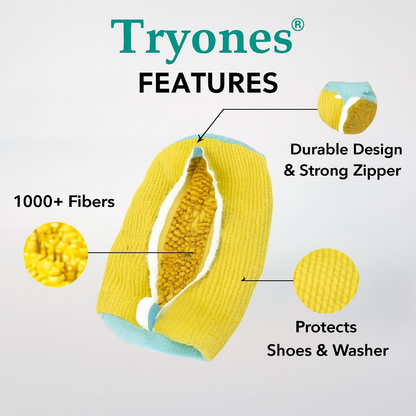 Tryones® Shoe Laundry Protector Bag – Anti-Stain