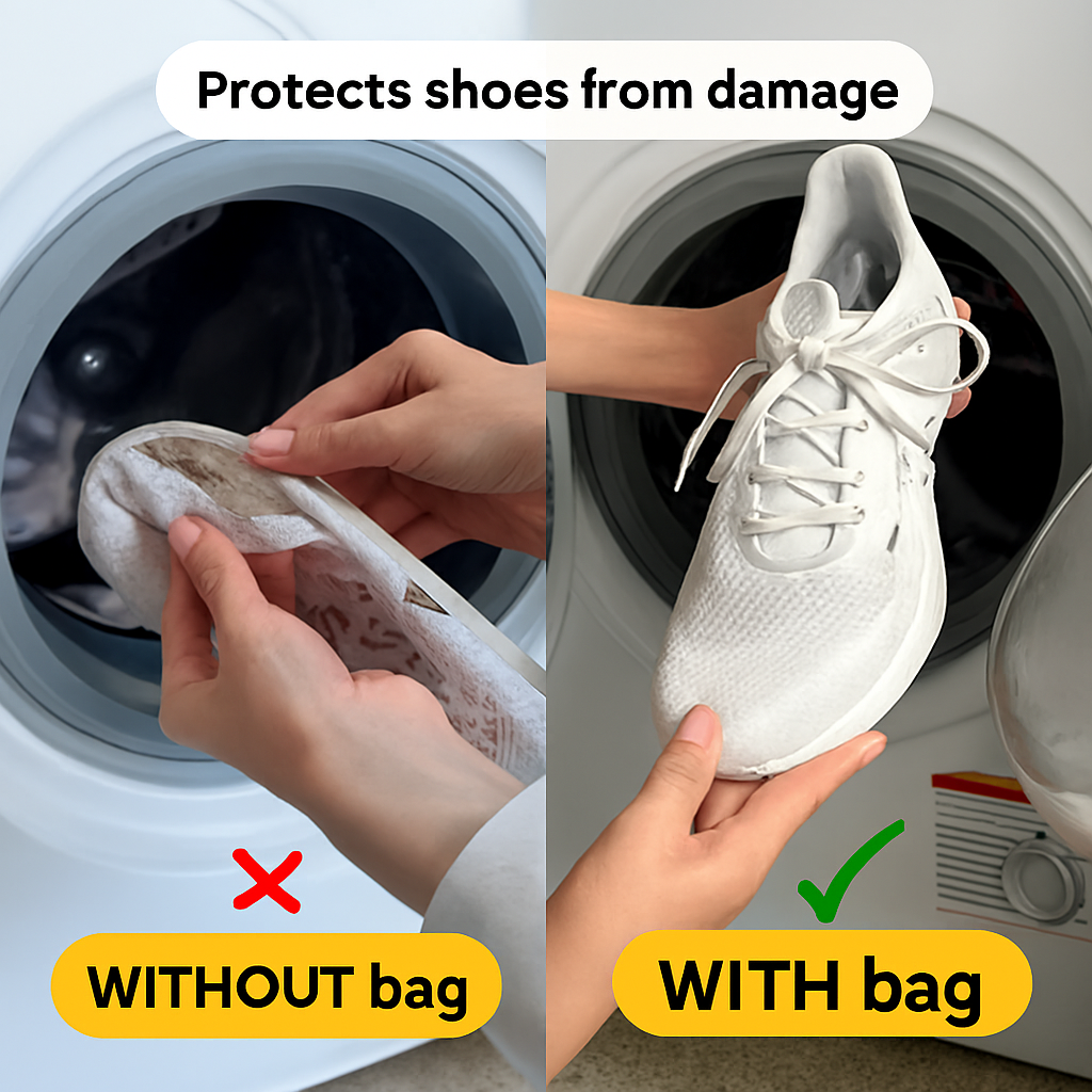 Tryones® Shoe Laundry Protector Bag – Anti-Stain